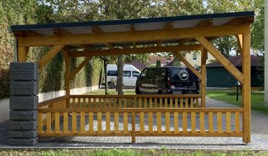 Wäscheplatzüberdachung Lebenshilfe Nordhausen